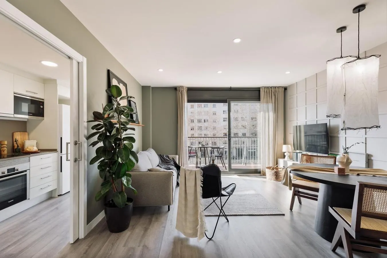 Oreneta - 1 Bedroom And Pool In Les Corts 바르셀로나